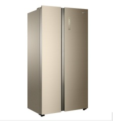 海尔(Haier) BCD-649WDGK 649升变频对开门冰箱(金色)