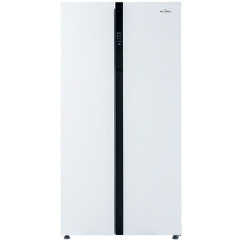 美的冰箱BCD-530WKM映月白  风冷无霜，生态洄流立体风