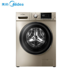 Midea/美的 MD80-1405DQCG 8公斤烘干变频全自动滚筒洗衣机节能