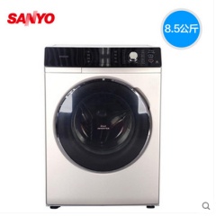 三洋(SANYO) DG-F85366BHC 8.5公斤滚筒洗衣机（金色）空气洗