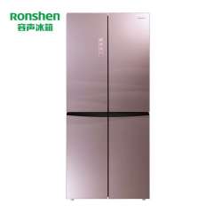 容声(Ronshen) BCD-439WKK1FPK-ZQ22 439升 多门冰箱(金) 钢化玻璃 