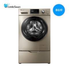 小天鹅洗衣机 TD80-1416MPDG 滚筒水魔方 烘干 洗衣 一体机