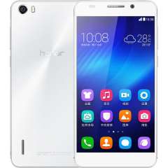 华为荣耀 6 (H60-L21) 尊享版 白色 移动4G手机