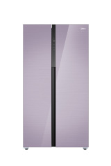 美的冰箱-BCD-601WKGPZM星河紫（净味）（专供机）
